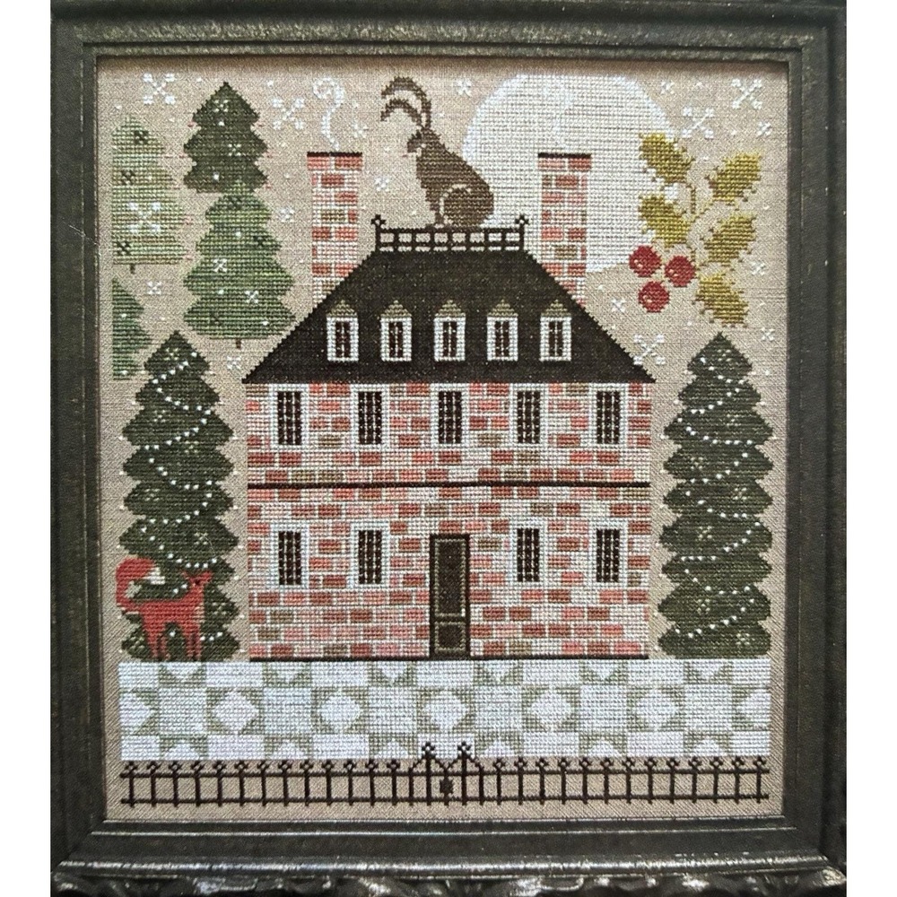 Winter Moon Cross Stitch Pattern By Plum Street Samplers *READ